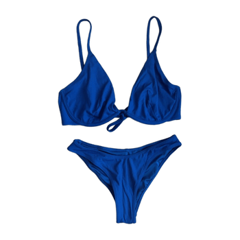 Royal blue bikini set