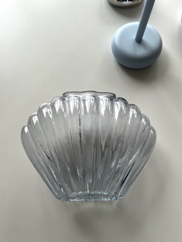 Vintage shell vase