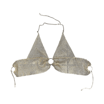 Silver chain top