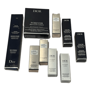 Dior tyhjät kosmetiikka laatikot 9 kpl