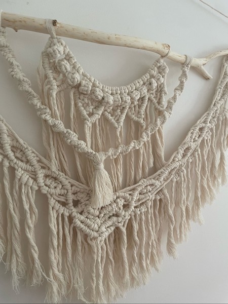 Macrame seinävaate (iso)