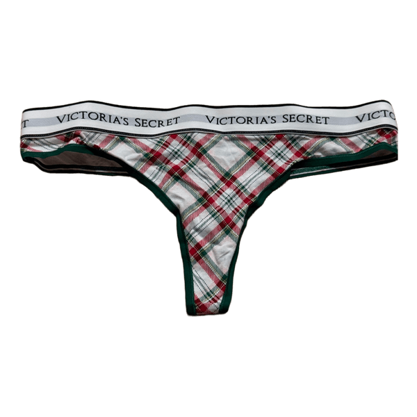 Victoria's Secret plaid thong