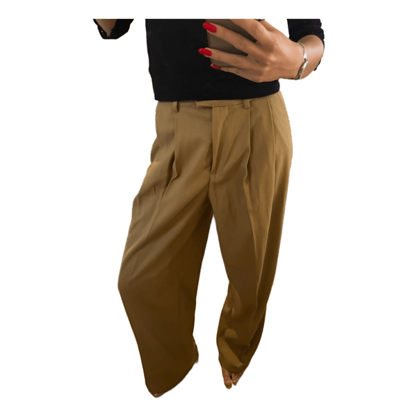 Beige habitbukser