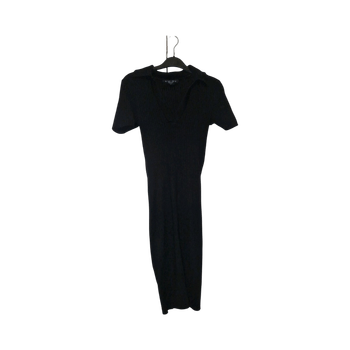 Musta ribbineulemekko