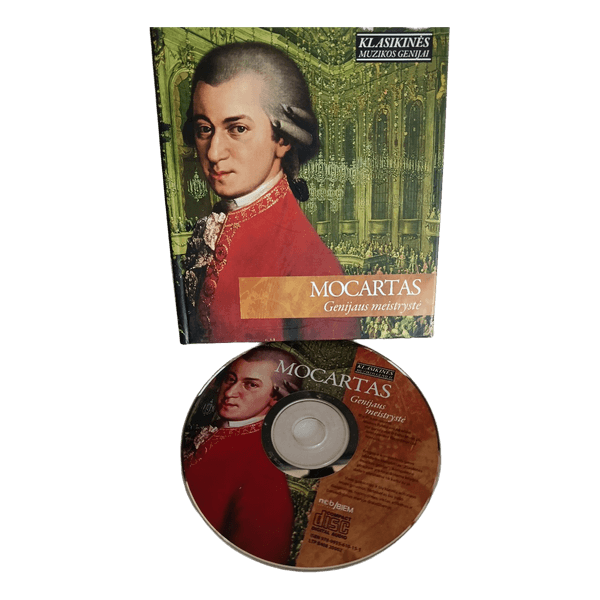 Mocartas knyga su CD