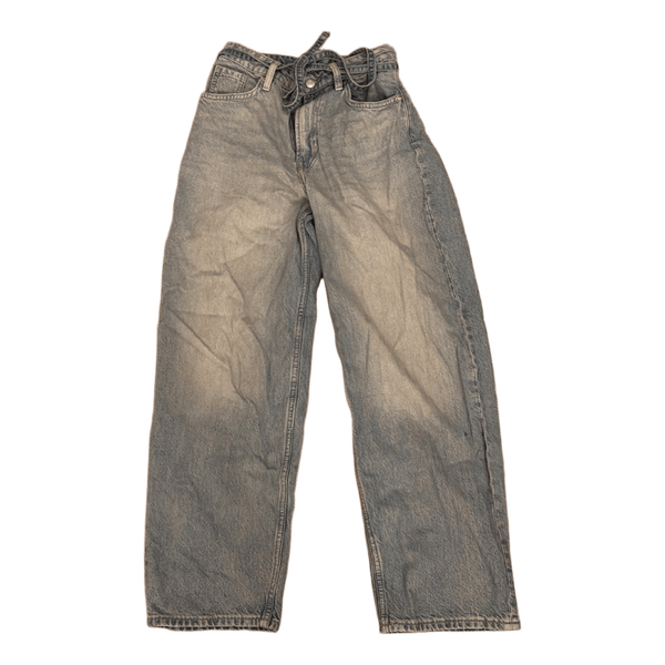 Lyseblå wide leg jeans