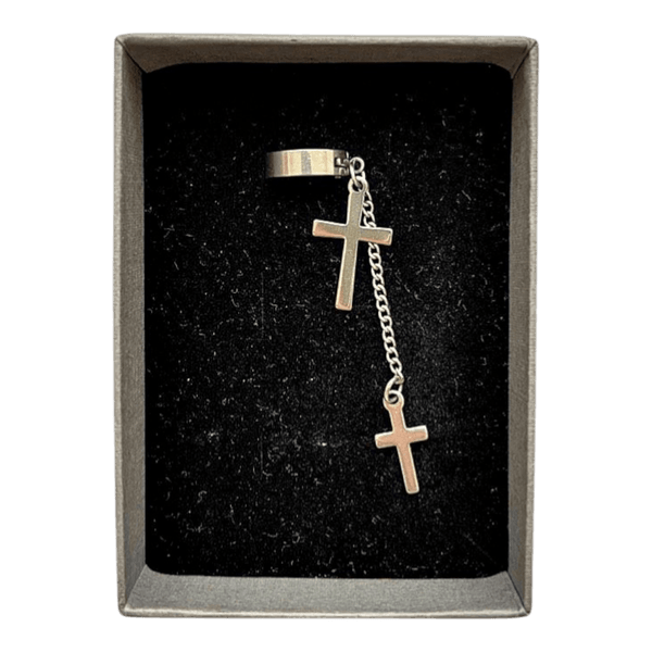 cross earring