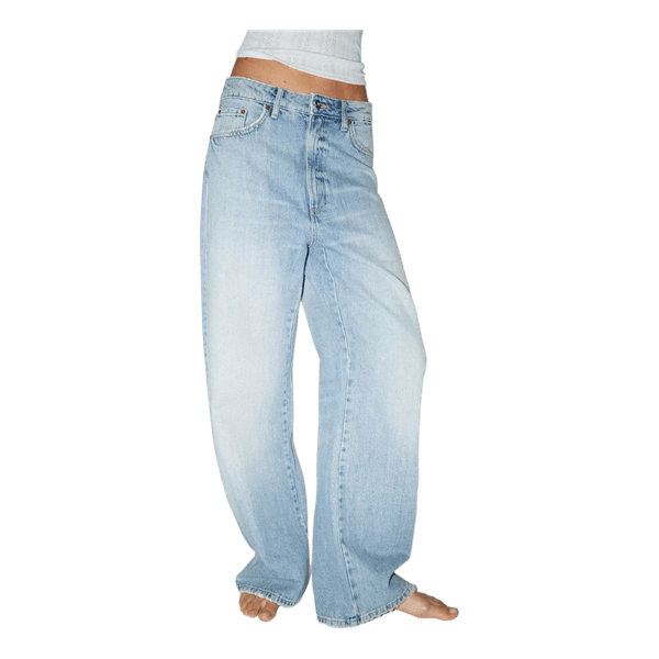 Zara Lyseblå wide-leg jeans