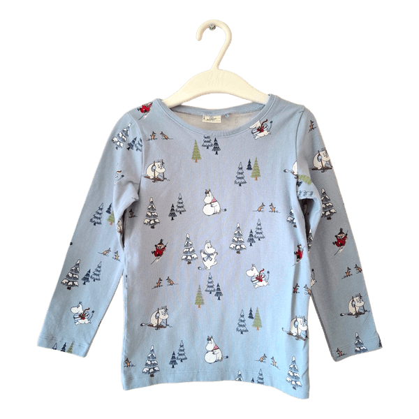 Moomin Lindex pikkade varrukatega pluus