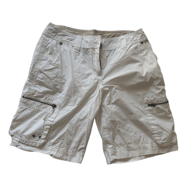 Hvide cargoshorts