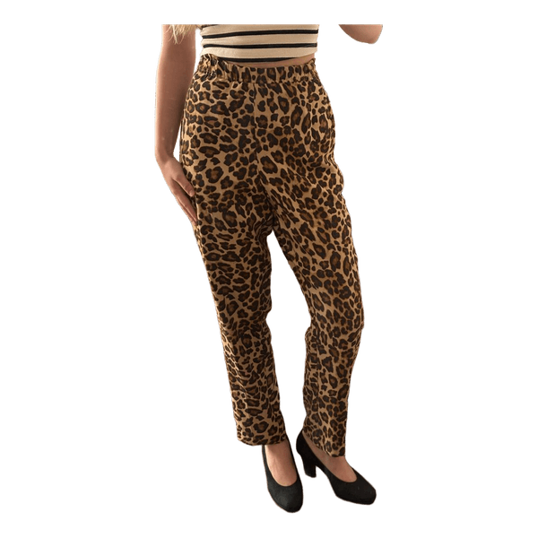 Leopard print pants