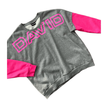 Harmaa David collegepaita xxl 