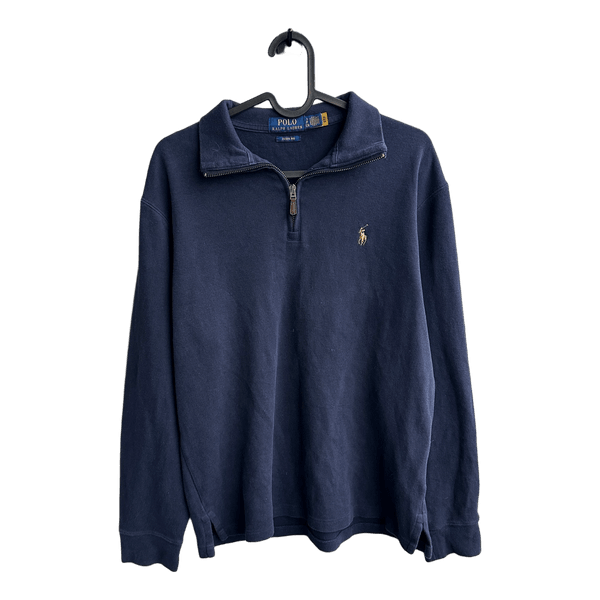 Tummansininen Polo Ralph Lauren vetoketjupusero