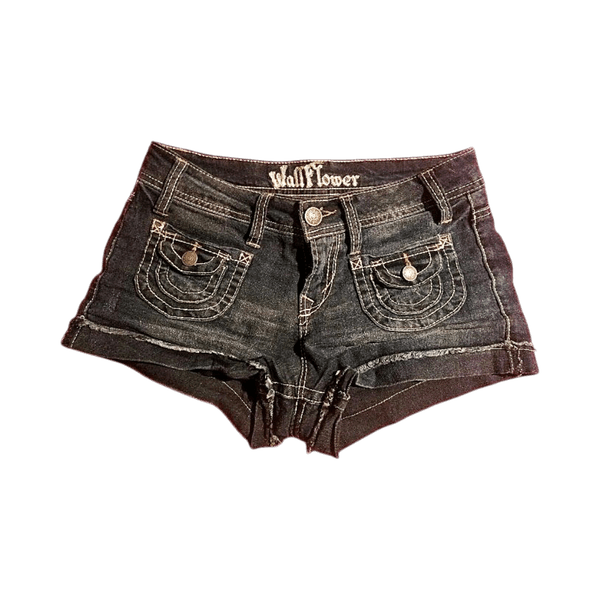 Wallflower aidot y2k bootyshortsit