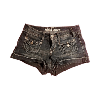 Wallflower aidot y2k bootyshortsit