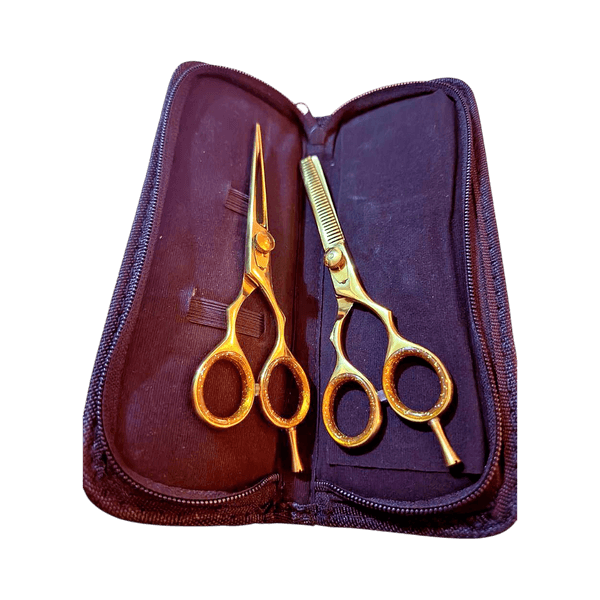 ProfessionalGold hair scissors set