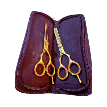 ProfessionalGold hair scissors set