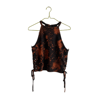 Tie dye halter top