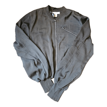 H&M khaki bomber jacket