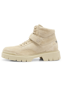 Medium beige ankle boots