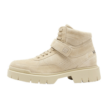 Medium beige ankle boots