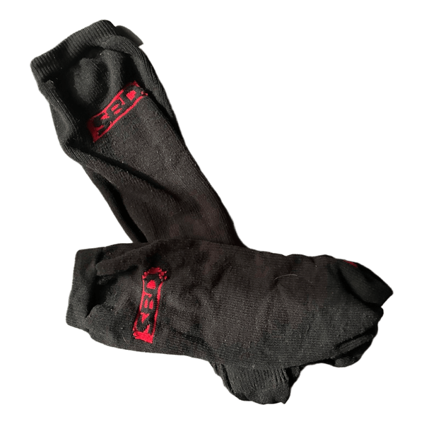 SBD deadlift knee-high socks