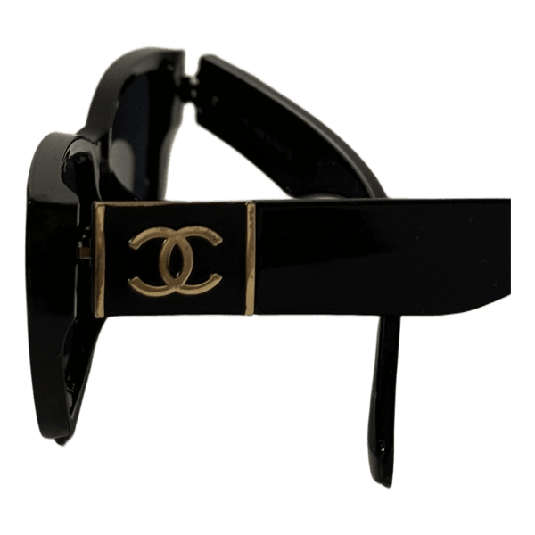 Chanel black sunglasses
