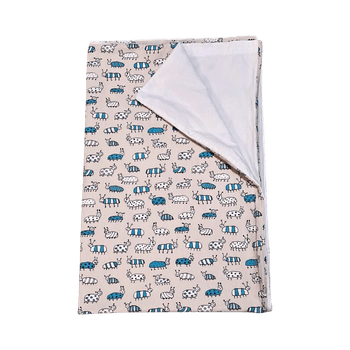 Cover sheet for baby blanket