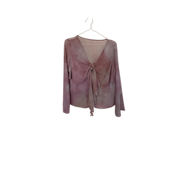 Liila solmittava paita