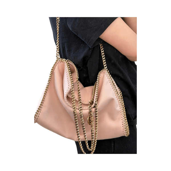 Stella McCartney pink chain bag