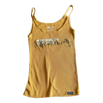 Mustard yellow tank top