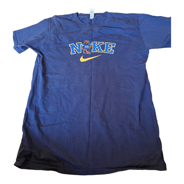 Blå t-shirt med print