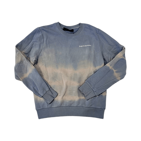 Grey beige tie-dye sweatshirt
