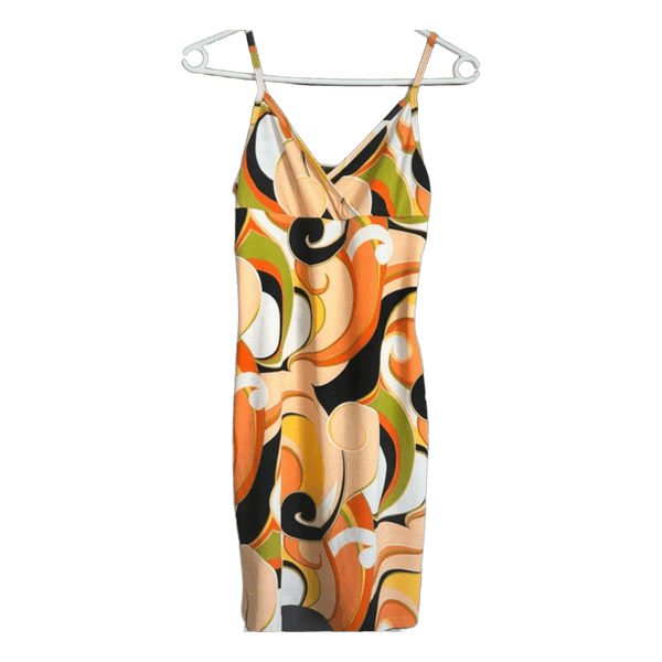 Colorful patterned summer dress