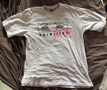 White graphic t-shirt