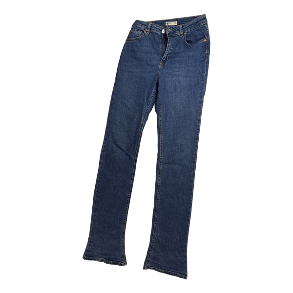Blue denim jeans