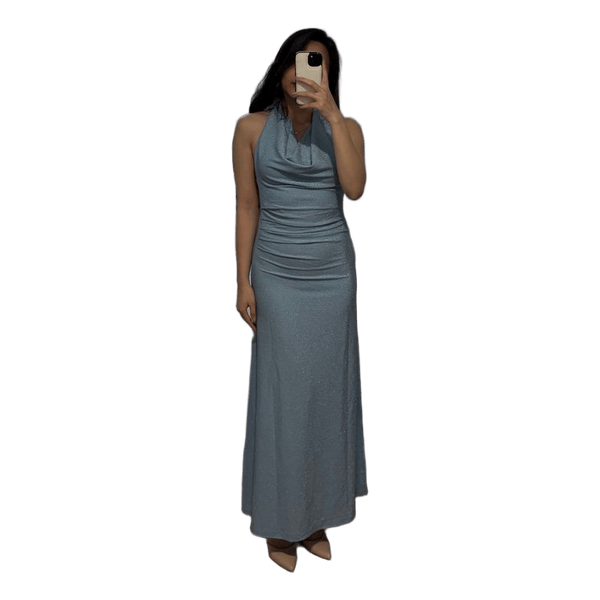 Light blue maxi dress