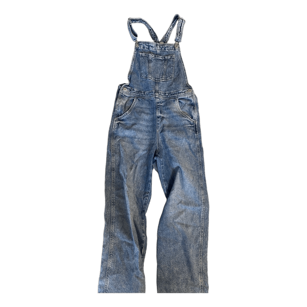H&M denim smækbukser