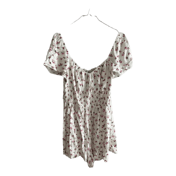 Floral print playsuit