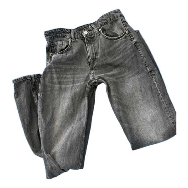 Grey washed Zara denim jeans