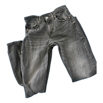 Grey washed Zara denim jeans