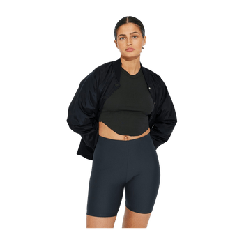 Black biker shorts