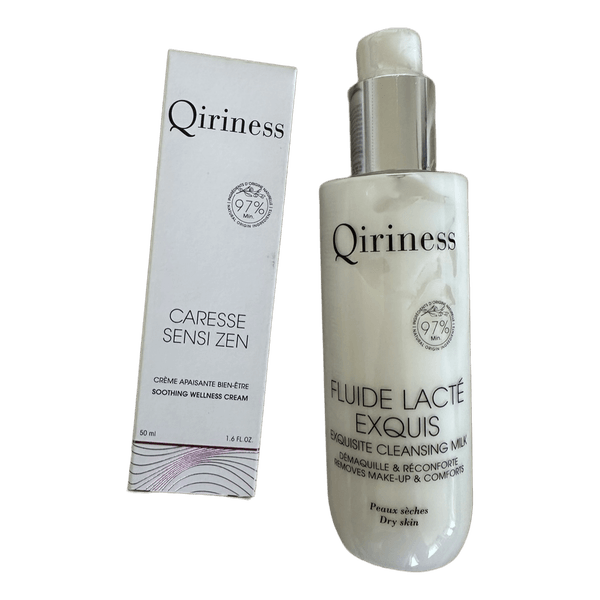 Qiriness cleansing milk + cream