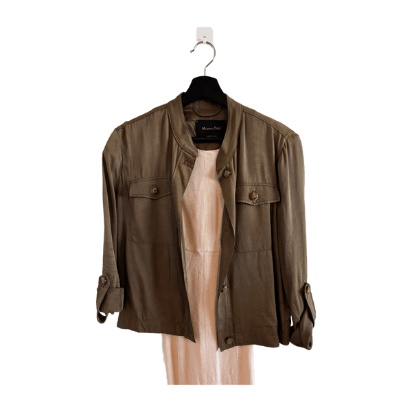 Moss-green jacket