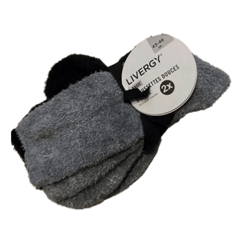 Livergy fuzzy socks