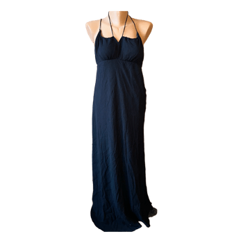 Black midi dress