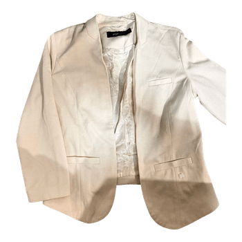 White blazer