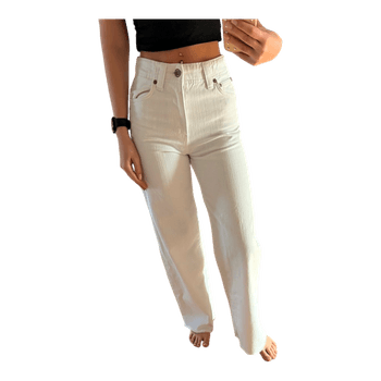 White wide leg jeans size 32