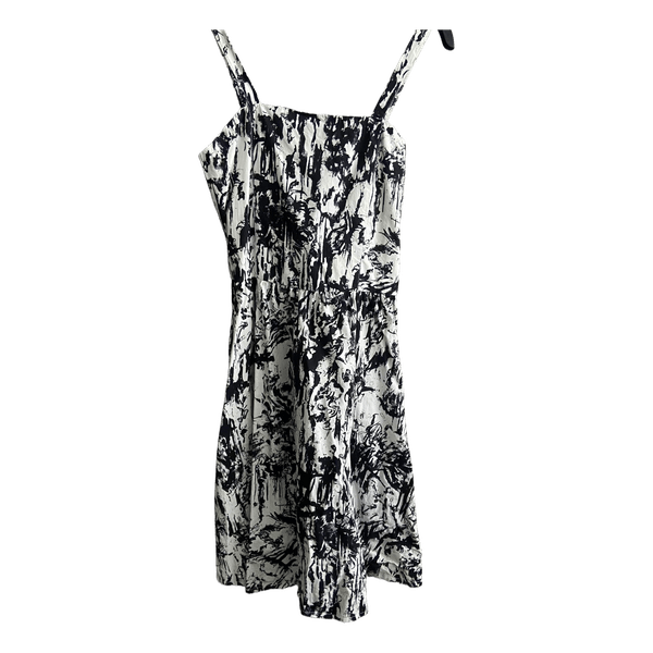 Black and white dress