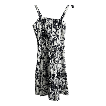 Black and white dress
